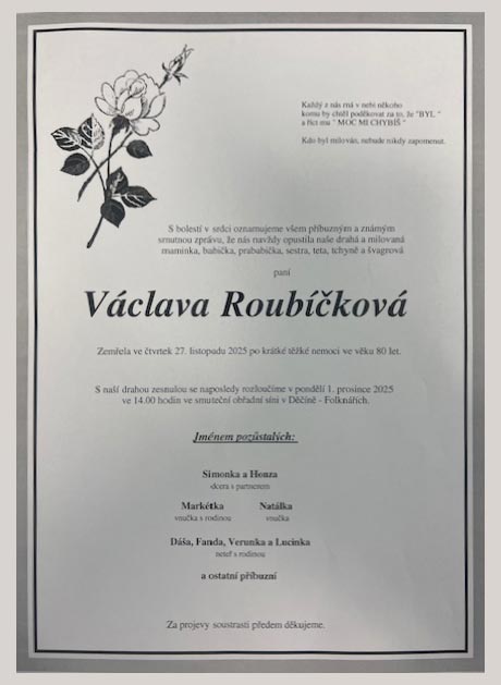 Parte V�clava Roub��kov�